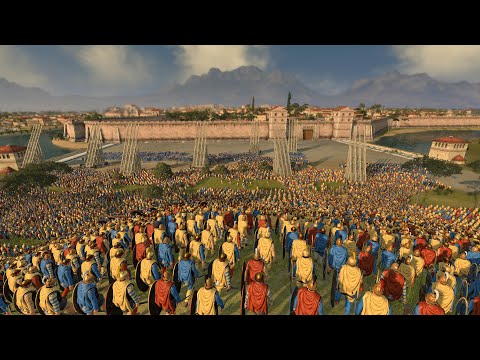 EPIC BARBARIANS SIEGE - Total War ROME 2