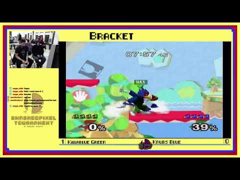 Killablue (green) vs Knubs (blue)