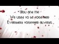 Glee - Don't Speak (Lyrics) 