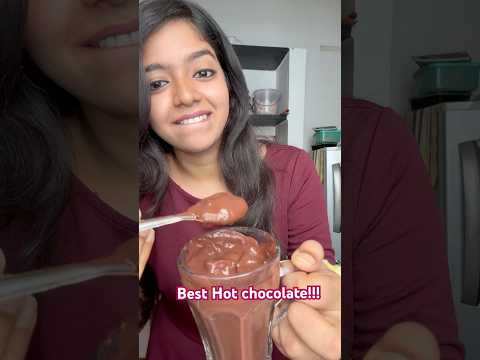 I made the best HOT CHOCOLATE😌🤌🏻 | Easy hot chocolate receipe🥰 #ytshorts @missmiracle211