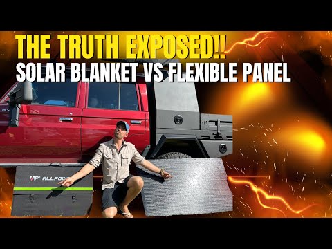 ⚠️Don’t Get RIPPED OFF! Solar Blanket vs Flexible Panel Showdown!💰🔥”