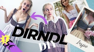 Thrift Flip #2 | DIRNDL NÄHEN für 5€! (auch für Anfänger! durch einfaches SECOND HAND DIY)