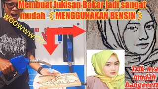 Download lagu Tutorial membuat lukisan bakar (pirography) mudah menggunakan bensin?? #lukisanbakar #pirography mp3
