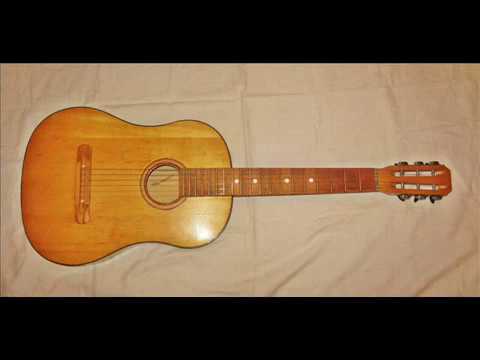 ROSYJSKA GITARA AKUSTYCZNA