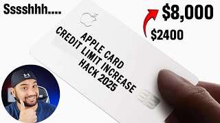 How to Increase Apple Card Credit Limit Hack in 2025 (GUARANTEED)