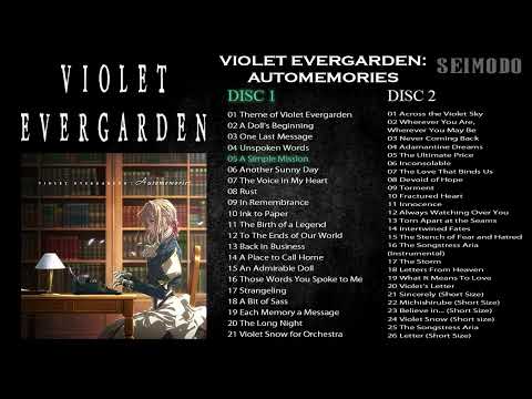VIOLET EVERGARDEN - Automemories OST [DISC 1-2] - FULL OST [Video]