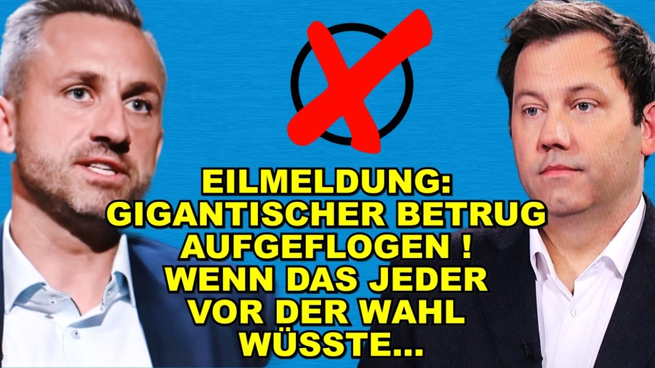 EIL: Gigantischer BETRUG AUFGEFLOGEN! 