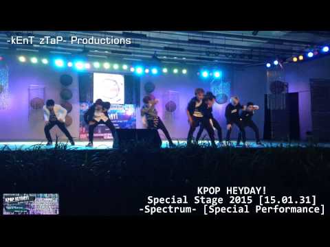 Spectrum [Special Performance] on KPOP HEYDAY! Special Stage 2015