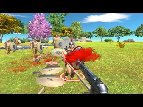 😠 FPS VS ANCIENT HUMANS | EPIC ARBS FIGHT | Animal Revolt Battle Simulator