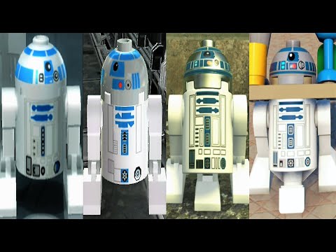 The Evolution of R2-D2 in LEGO Star Wars Games