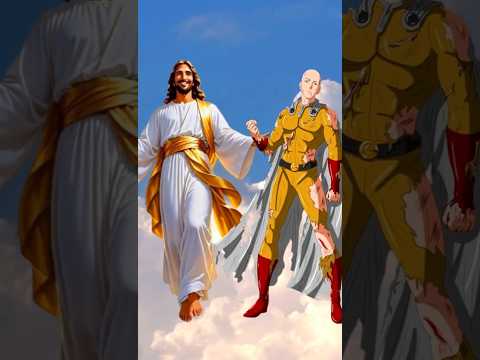 Jesus vs Saitama #shorts #anime #edit #jesus #saitama