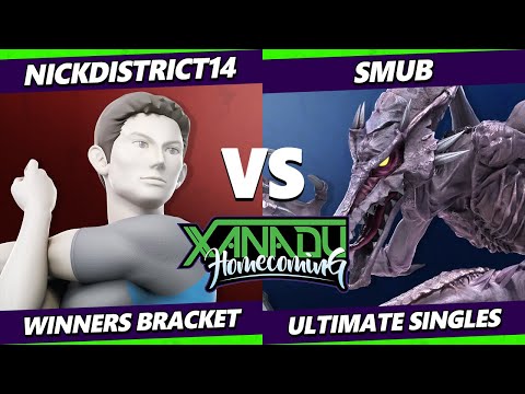 Xanadu Homecoming - NickDistrict14 (Wii Fit Trainer) Vs. smub (Ridley) Smash Ultimate - SSBU