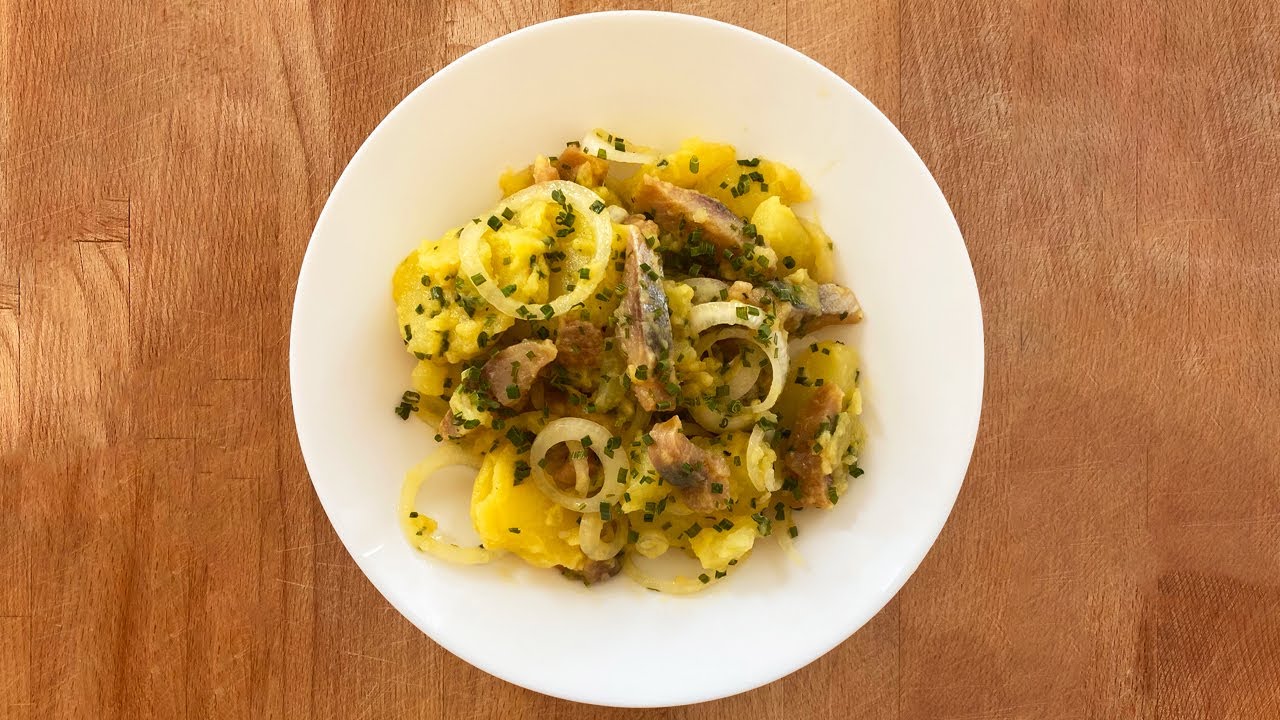 Salade de harengs fumés