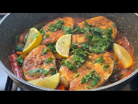 How to cook Moroccan Fish | Best Moroccan Fish Recipe | Fish in Spicy Tomato Sauce!