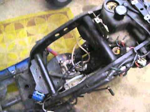 erster Testlauf des Motors für "Project X"