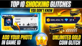 TOP 10 SHOCKING GLITCHES YOU DONT KNOW 😲 GARENA