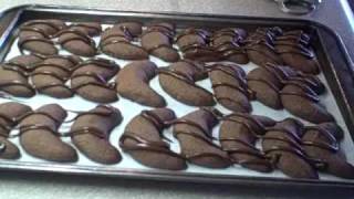 Almond-Chocolate-Hazelnut Crescents