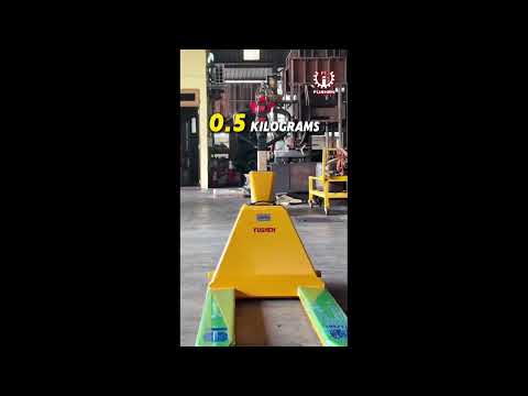Electric Pallet Truck with Built-In Scale | Fu Shen Engineering Sdn Bhd | Weigh & Move Loads Easily