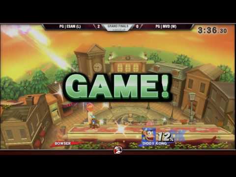 VS Weekly 12/29/16 - Grand Finals - Esam (Mewtwo/Bowser/Pika) vs. MVD (Diddy/Mario) - Smash 4