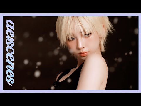 [ae:scenes] 수줍은 사랑 고백🖤🫢 | aespa 에스파 KARINA DAZED KOREA Photoshoot Behind