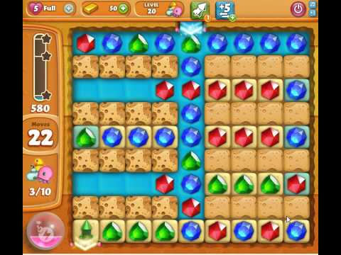 Diamond Digger Saga Level 20 No Booster 3 Stars