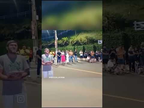 Igreja Pentecostal Deus é Vida e Paz dando abertura na semana da fé cristã em BITURUNA - PR