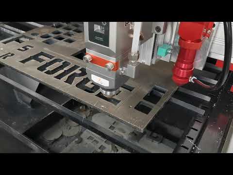 Fiber & CO2 Combo Laser Cutting System for Metal & Nonmetal - 150W + 1500W