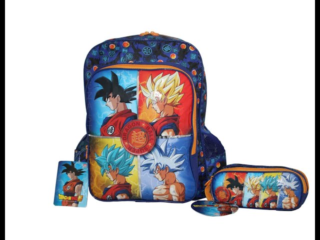 Vídeo relacionado con DRAGON BALL - Mochila Escolar Infantil, Ideal para Niños de Diferentes Edades, Cómoda y Versátil, Calidad y Resistencia, 27x10x33 cm