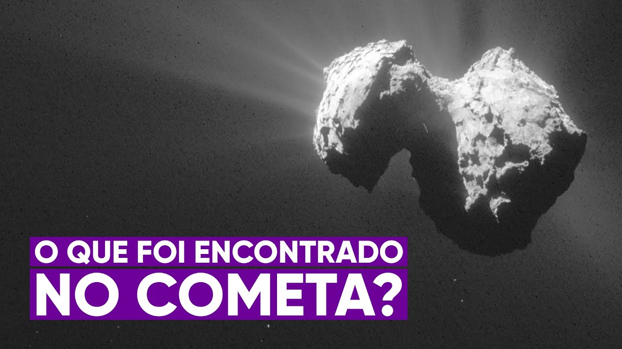 O que foi descoberto pela sonda que pousou no cometa?