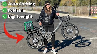 This Folding E-Bike Shifts Gears FOR You! | Blix Vika X Review