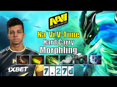 Morphling | Na`Vi.V-Tune | Hard Carry Morphling | 7.27d Gameplay Highlights