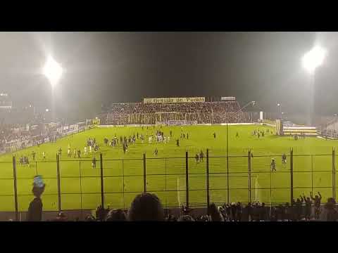 hinchada de almirante Brown contra Alvarado (Almirante 1 Alvardo 0)