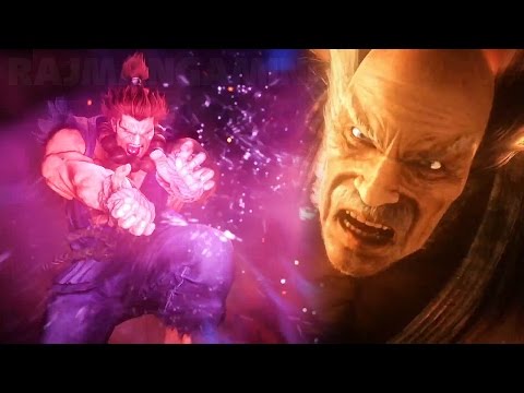 Tekken 7: Fated Retribution - Akuma vs Heihachi Gameplay @ 1080p (60fps) HD ✔