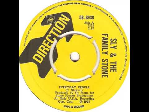 UK New Entry 1969 (51) Sly & The Family Stone - Everyday People