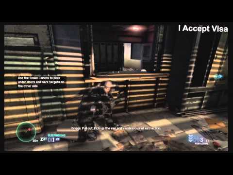 Splinter Cell Blacklist - SAFEHOUSE -  PERFECTIONIST - GHOST - Mission 1