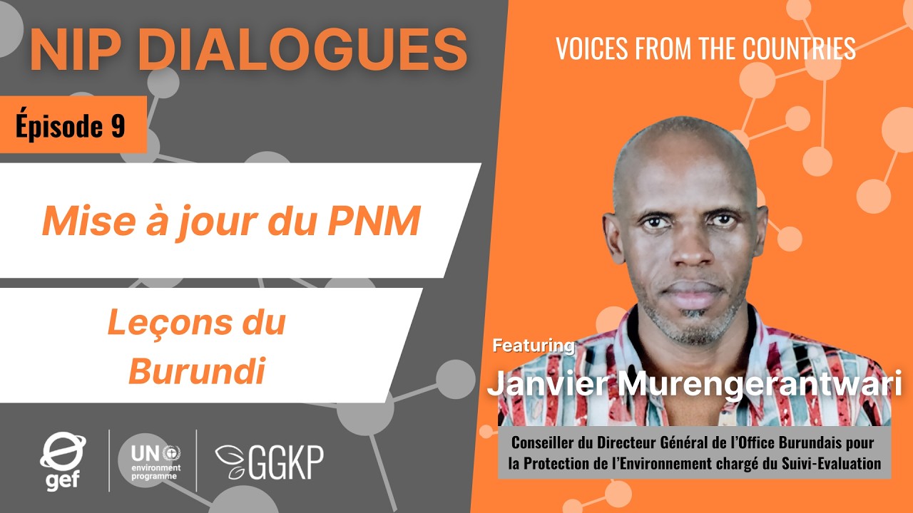 Le parcours du Burundi vers la continuité et l'engagement pour la gestion des POP