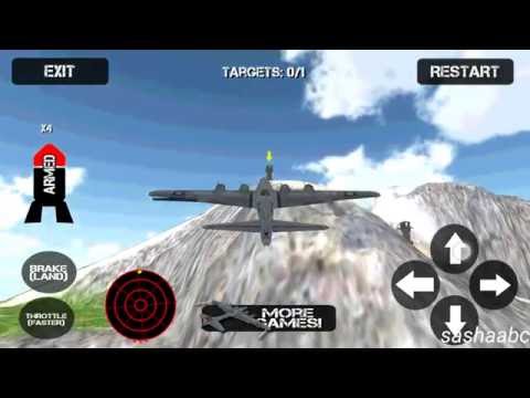 flight sim 3D army plane обзор игры андроид game rewiew android
