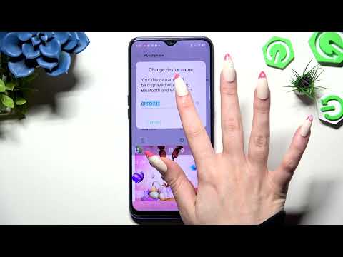 OPPO F11 - How to Change Device Name? | Device Settings