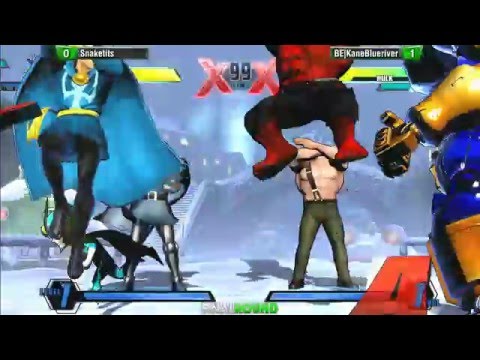UMVC3: Final Round 19 Semis - Dr Snaketits v BE KaneBlueriver / Remy Martin v Flocker