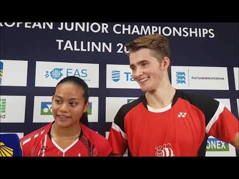 ALYSSA TIRTOSENTONO & WESSEL VAN DER AAR (NED) S/F #EJC18