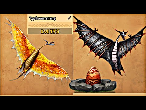 Typhoomerang Max Level 175 Titan Mode - Dragons: Rise of Berk
