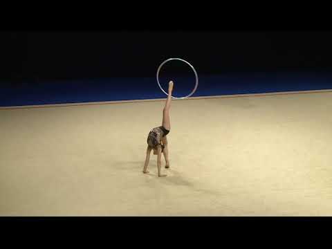 Amelie Menger - Senior - Hoop - 2019 British Rhythmic Championships