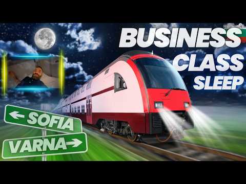 Plovdiv Varna Train, Bulgaria: Inside a Business Class Sleeping Cabin on a Night Train! WORTH IT?