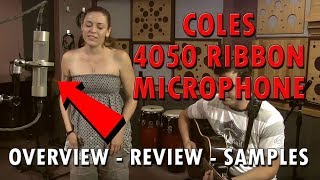 Video thumbnail for Coles 4050 - Stereo Ribbon - Review - Overview - And Samples by purewaveaudio