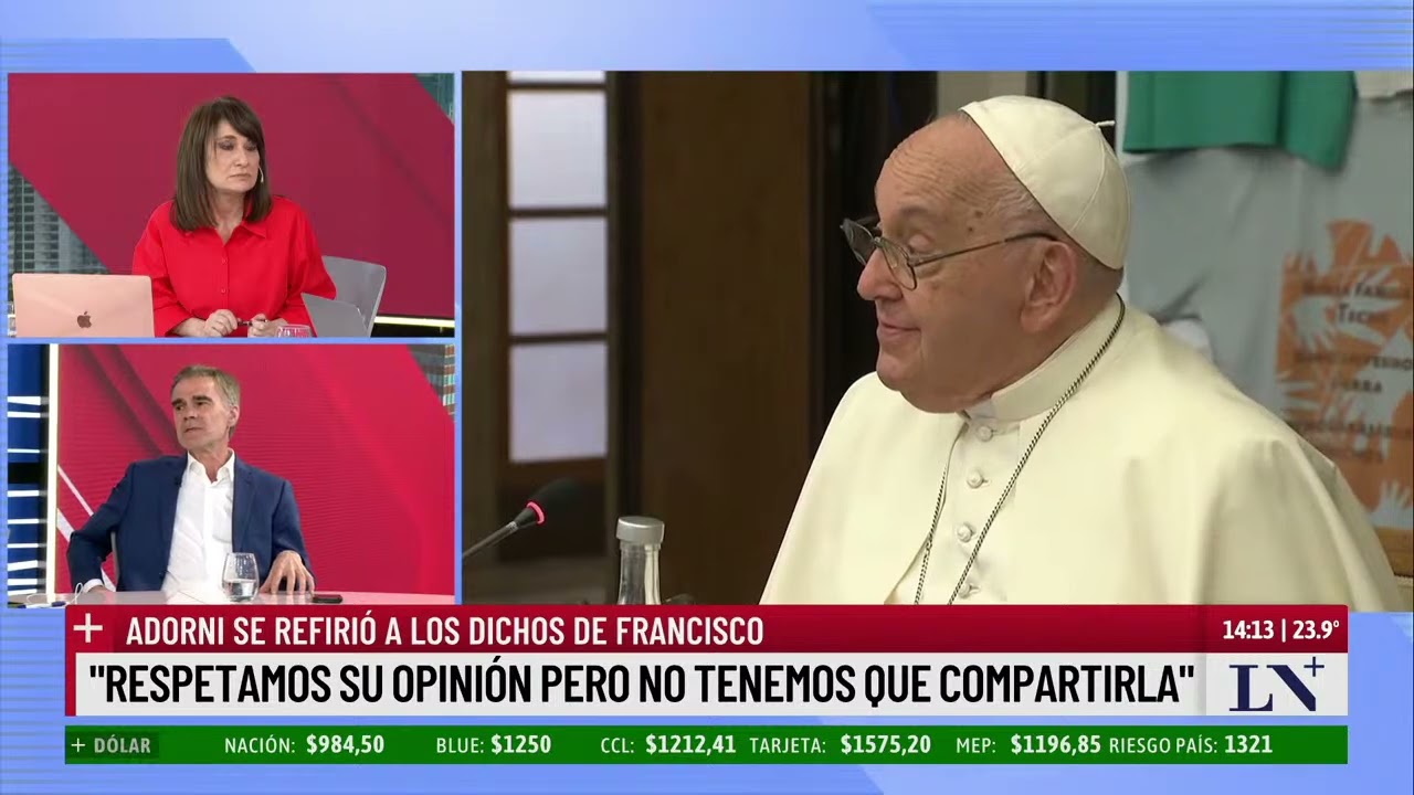 El Papa apuntó contra el Gobierno: "El silencio frente a la Justicia abre paso a la división"