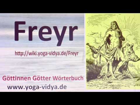 Freyr - ein germanischer Gott