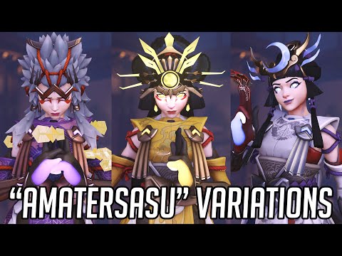 Kiriko "Amaterasu" Skin Variations Showcase - Overwatch 2