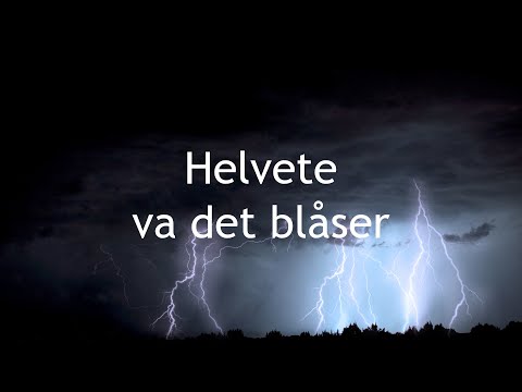 Tampongtomten - Helvete va det blåser
