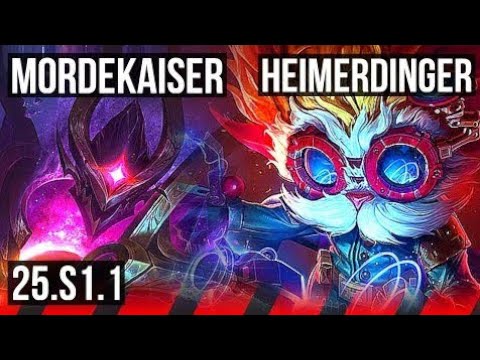 MORDEKAISER VS HEIMERDINGER