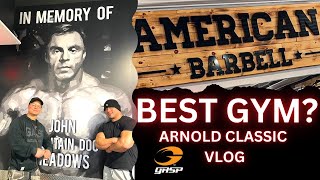 AMERICAN BARBELL GYM | BACK WORKOUT W/ TEAM GASP | ARNOLD CLASSIC DAY 3 VLOG